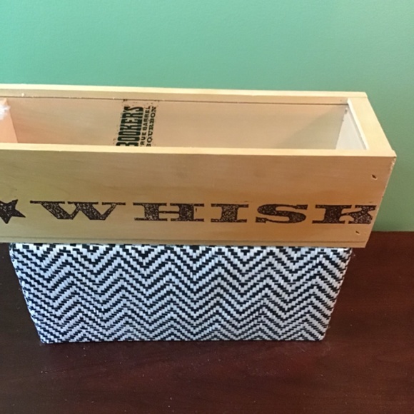 Bookers Bourbon Whiskey Wooden Crate Box Display Decor - Picture 3 of 6